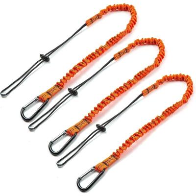 Memkey - Werkzeug-Lanyard, 3-teiliges einziehbares Sicherheits-Werkzeug-Lanyard mit Einzelkarabiner Image