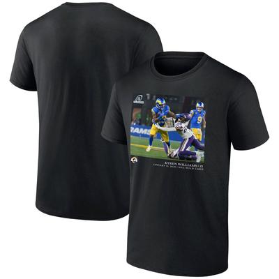 Los Angeles Rams Kyren Williams Flash Features T-Shirt - Schwarz - Herren Image