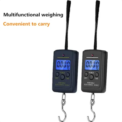 1PC Multifunctional Mini 40kg10g Electronic Hanging Fishing Luggage Balanca Portable Digital Handy