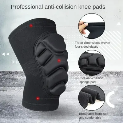 1 Pair Knee Elbow Pads Brace Support Cycling Snowboard Roller Skating Skateboard Extreme Sports