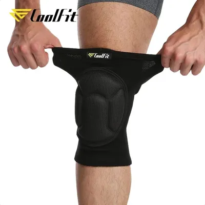 1 Pair Thickening Football Volleyball Extreme Sports Knee Pads Brace Support Protect Cycling Knee