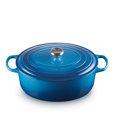 Le Creuset Enameled Cast Iron Signature 8 Qt. Oval Dutch Oven with Lid - Marseille