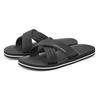 Pantolette VENICE BEACH, Herren, Gr. 46, schwarz, Obermaterial: 100% Lederimitat. Futter: 100% Textilmaterial. Decksohle: 100% Synthetik. Laufsohle: 100% Synthetik, unifarben, casual, Schuhe Pantolette Badelatschen, Badeschuh, offener Schuh, Unisex...