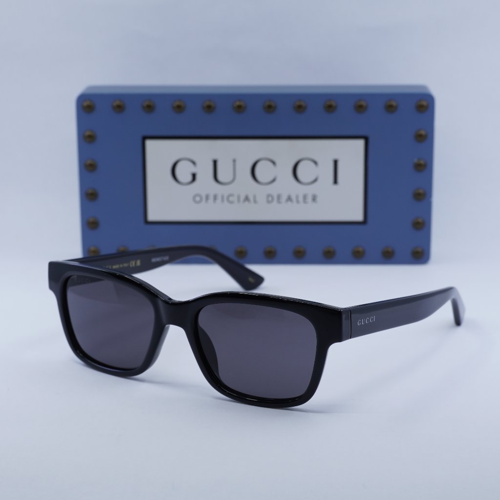 Gucci Accessories | Gucci Gg1716s 001 Square Sunglasses - Black/Grey | Color: Black/Gray | Size: 54 - 18 - 145