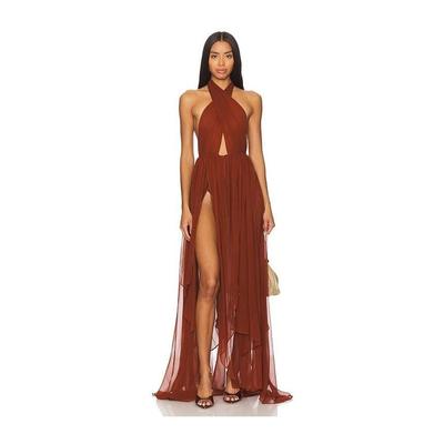 Ina Dress - Brown - retroféte Dresses