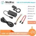 Convertitore adattatore per disco rigido HDD da USB 2.0 a IDE SATA S-ATA 2.5 3.5 HD Cavo adattatore