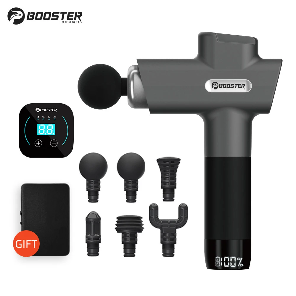 Booster M2-D Massagepistole Deep Tissue Percussion Nacken Rücken Körpermassagegerät Tragbare Faszienpistole Muskelentspannung Elektrisches Massagegerät Image