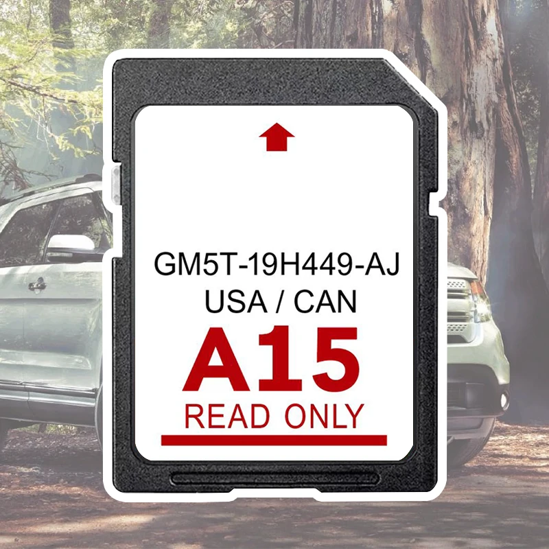 Navigation SD-Kartensynchronisierung kompatibel mit Ford Lincoln A15-Roads Cover USA Kanada Mexiko Image