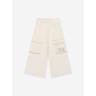 Fendi Girls Baguette Pocket Trousers in Beige - Size 8Y | Fendi Sale | Discount Designer Brands