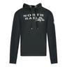 North Sails Mens Sailing Team Black Hoodie Cotton - Size Small | North Sails Sale | Discount Designer Brands