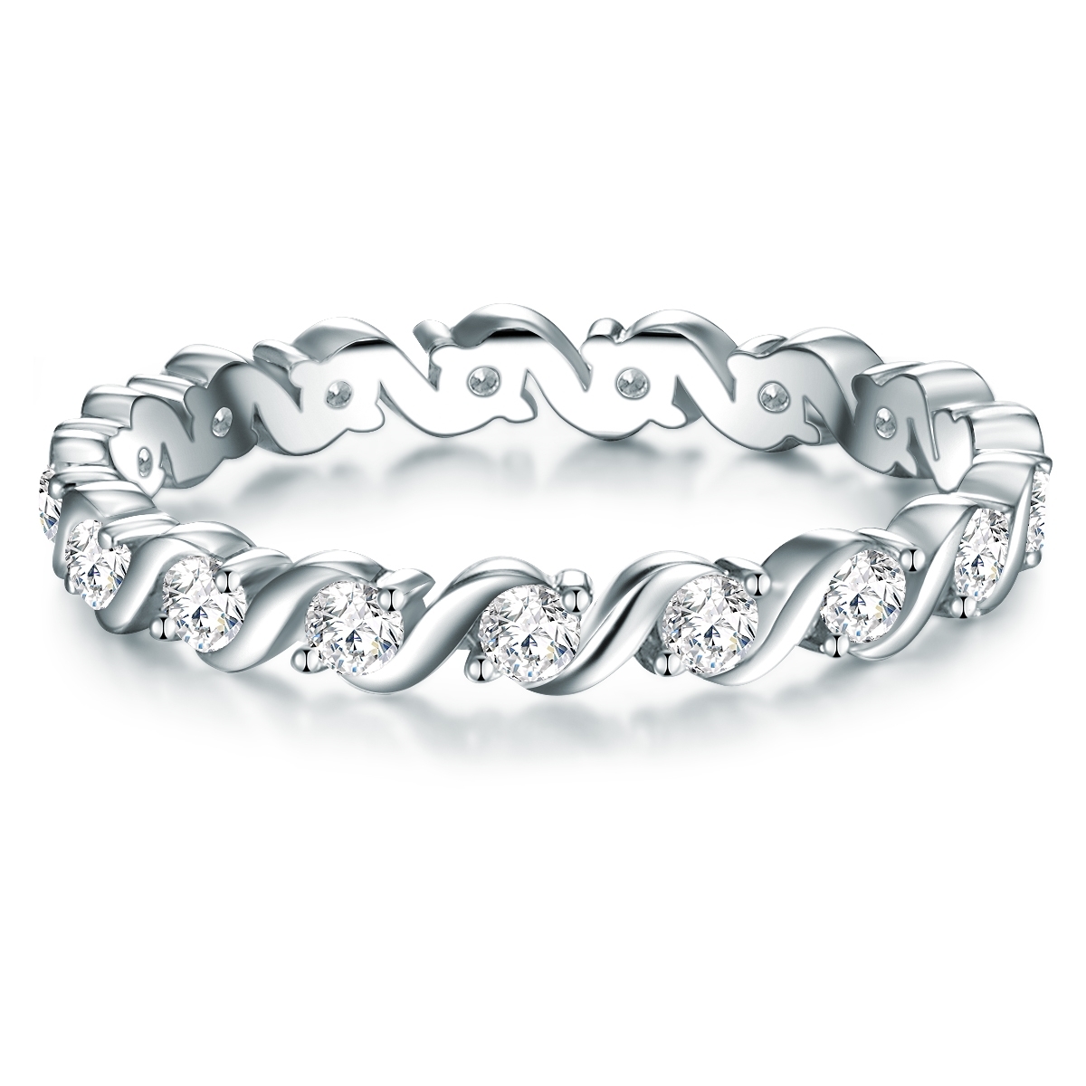 Tresor 1934 Womens Trilani Female Sterling Silver Ring - Size L | Tresor 1934 Sale | Discount Designer Brands