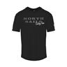 North Sails Mens Sailing Team Black T-Shirt Cotton - Size Small | North Sails Sale | Discount Designer Brands