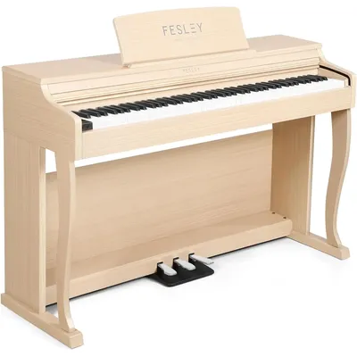 Fesley Digital Piano 88 Key Weighted Keyboard: Home Electric Piano Piano With Hammer Action For Professional,Upright Piano