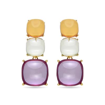 Luxenter Narion-Ohrringe aus 18 Karat Gelbgold Image