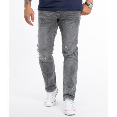 Rock Creek Jeans Straight Cut Dunkelgrau