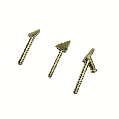 TEMU 2/3/4pcs Copper Soldering Iron Tips, Synthetic Fiber Welding Replacement Heads, Consistent Heat Penetration, No Battery Required Image