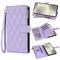 téléphone Coque Pour Samsung Galaxy S24 S23 S22 S21 Ultra Plus A55 A35 A25 A15 5G S20 FE S25 Ultra Portefeuille Magnétique fermeture Éclair avec lanière Rétro Formes Géométriques TPU faux cuir