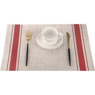 Jn.songs - Platzset Abwischbar 4er Set, Tischset pvc Abgrifffeste, Hitzebeständig Rutschfest
