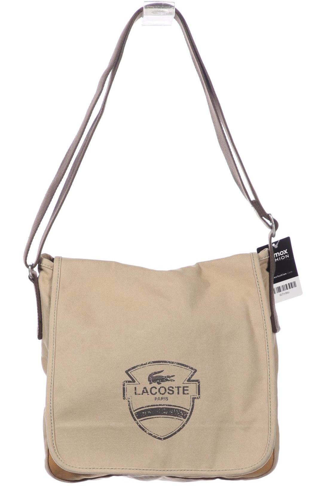 Lacoste Damen Handtasche, Gr. , beige, Baumwolle Image
