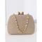 Grüne Salbeigrüne Glitzer-Abendclutch für Damen mit Strasskette – elegante Handtasche für Hochzeiten, Partys und formelle Anlässe, Farbe Silber, Schwarz, Rosa