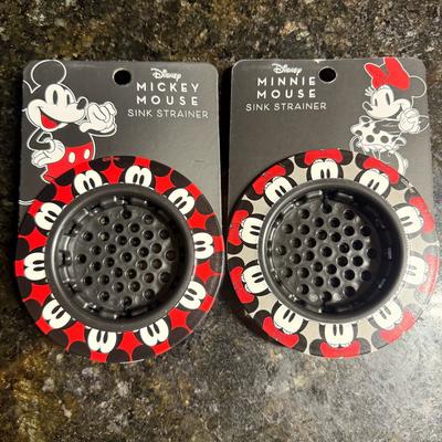 Disney Kitchen | Disney Mickey & Minnie Sink Strainers | Color: Black/Red | Size: Os