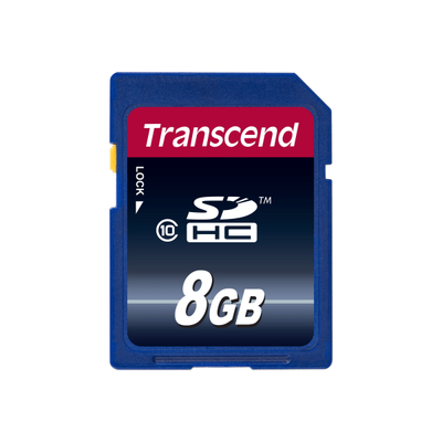 Transcend Ultimate - Flash Memory Card - 8 Gb - Class 10 - 200X - Sdhc