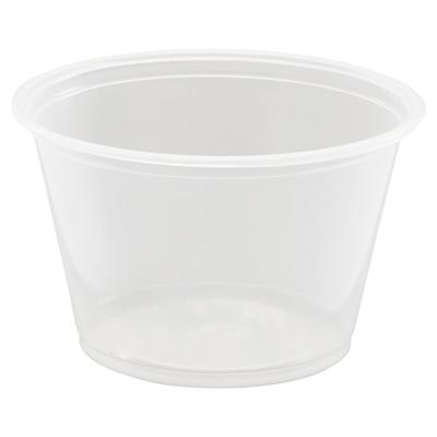 Dart Conex Complements Plastic Portion/medicine Cups, 4 Oz, Clear, 125 Cups Per Bag, Carton Of 20 Bags