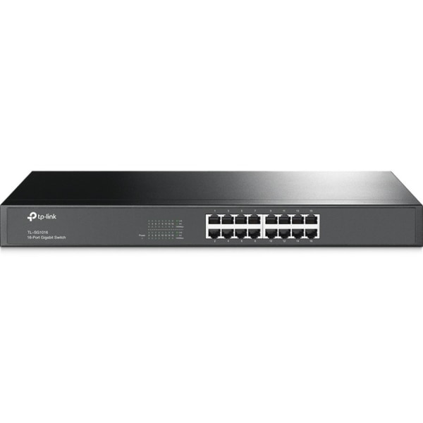 Tp-Link 16-Port Gigabit Ethernet Rackmount Switch, Tl-Sg1016