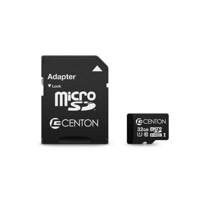 Centon - Flash Memory Card (Microsdhc To Sd Adapter Included) - 32 Gb - Uhs Class 1 / Class10 - Microsdhc Uhs-I