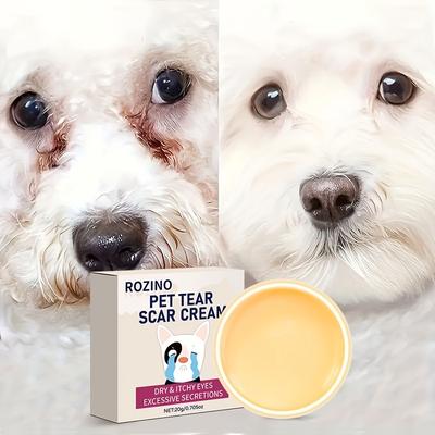 TEMU 20g Rozino Pet Tear Stain Remover, Gentle Eye Care For , All Breed Size-compatible, For Dry & Irritated Eyes, Excessive Tear Stain Cleaner Image