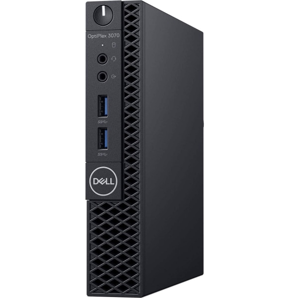 Dell Optiplex 3070 Micro Refurbished Desktop PC, Intel i5, 16GB Memory, 256GB Solid State Drive, Windows 10 Pro