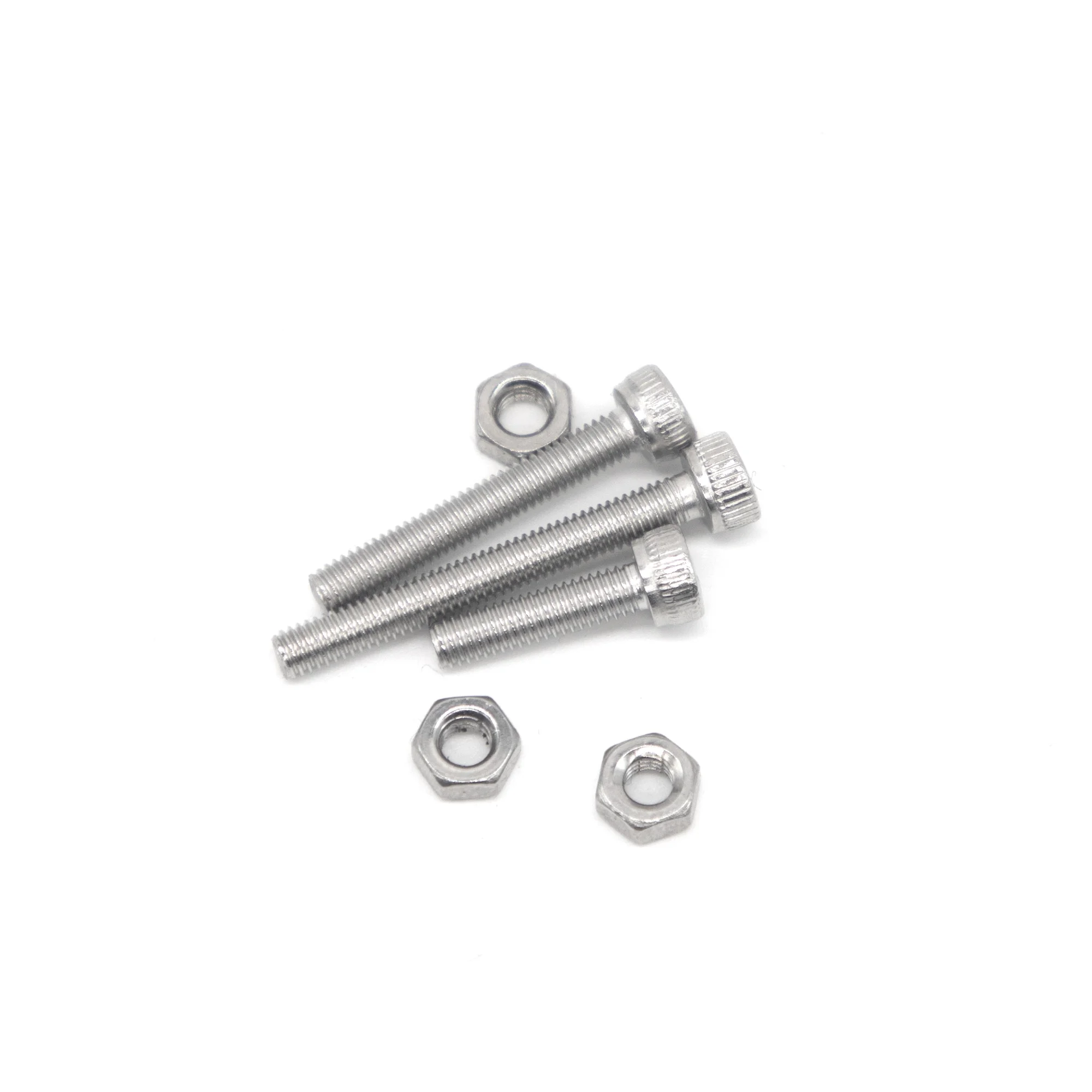 150 Stück M3 Innensechskantschrauben und Muttern Set M3 x 8 mm/12 mm/16 mm/20 mm/25 mm für kleine DIY-Reparaturprojekte Image