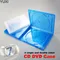 1Pc CD capacità film gioco disco custodia trasparente blu DVD/CD scatola custodia per la casa film rimovibile Cover CD caso