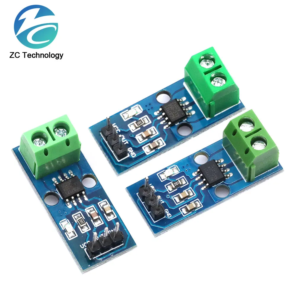 Heißer Verkauf ACS712 5A 20A 30A Palette Halle Aktuelle Sensor Modul ACS712 Modul Für Arduino 20A Image