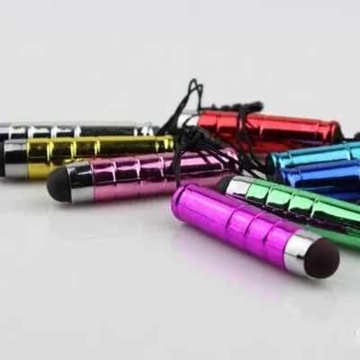 5pcs Bullet Head Capacitance Pen 3.5mm Earphone Plug For Iphone Samsung Capacitive Screen Universal Mobile Phone Stylus Pen 2025