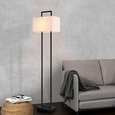 Lux.pro - Stehleuchte Sigdal Schwarz / Weiß [ ] Image