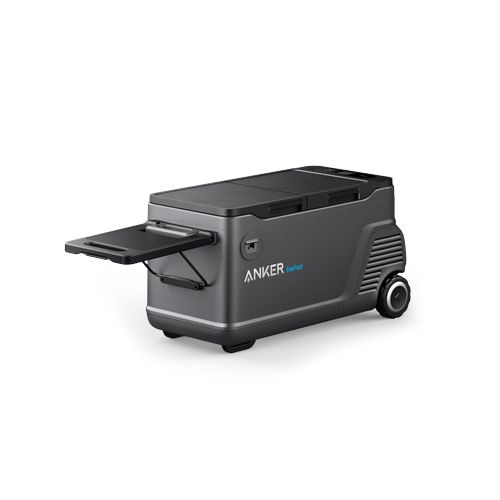 Anker EverFrost Akku-Kühlbox 50 mit neuem 299Wh Akku, Mit AC/DC/Solarenergie, 2 Zonen