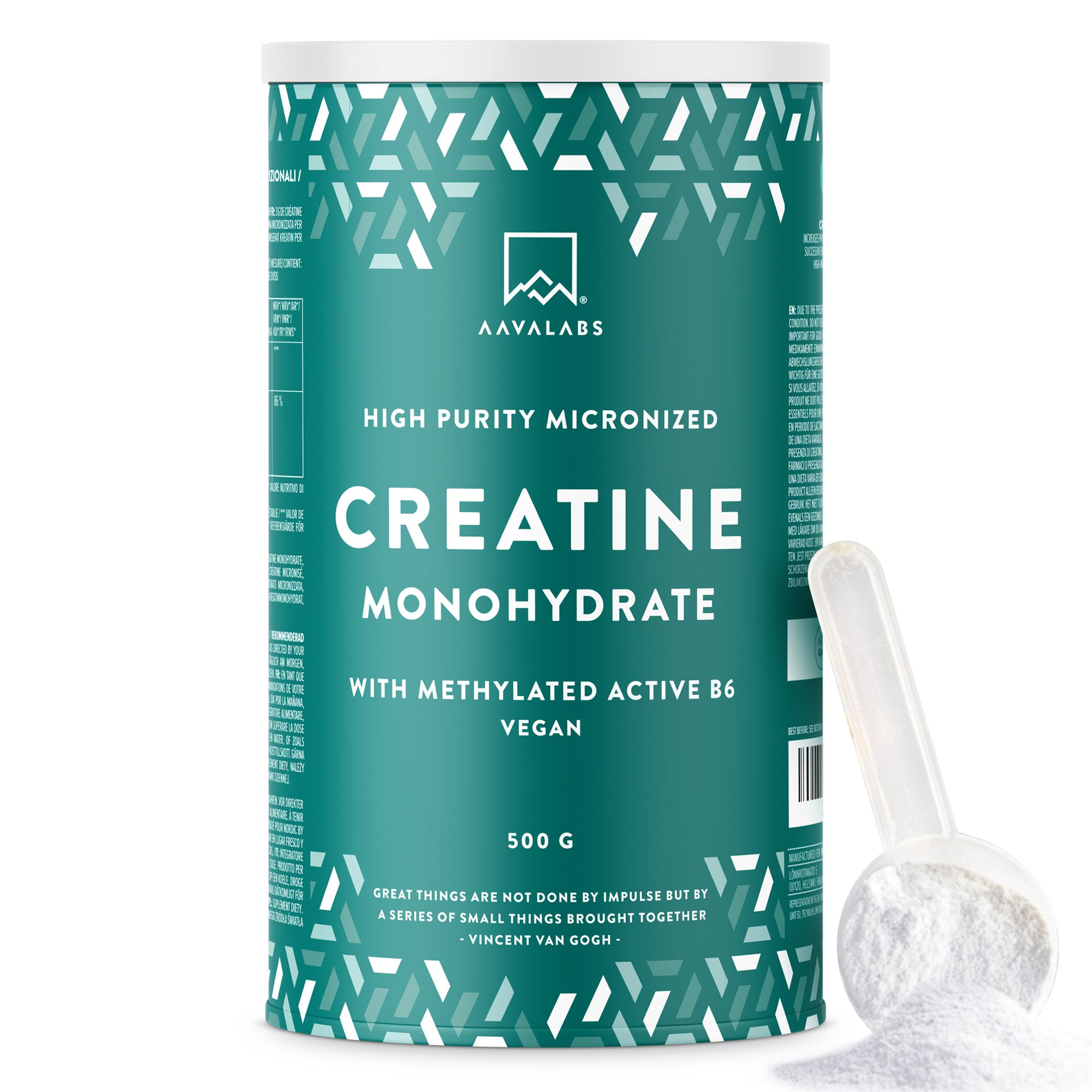 Aavalabs integratori con Creatina Monoidrato e Vitamina B6 | Le presta