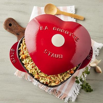 Staub® Enamel Cast Iron Heart Dutch Oven - 1.75 Qt, Family Item Gifts Keepsakes Home Decor Kitchen Serving Ware by Harry & David