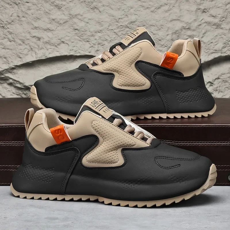 Männer Schuhe Sneaker Plus Größe 45 46 47 48 Männer Designer Schuh Mode Lässig Plattform Schuh Trendy Outdoor Anti Slip Vulkanisierte Schuhe