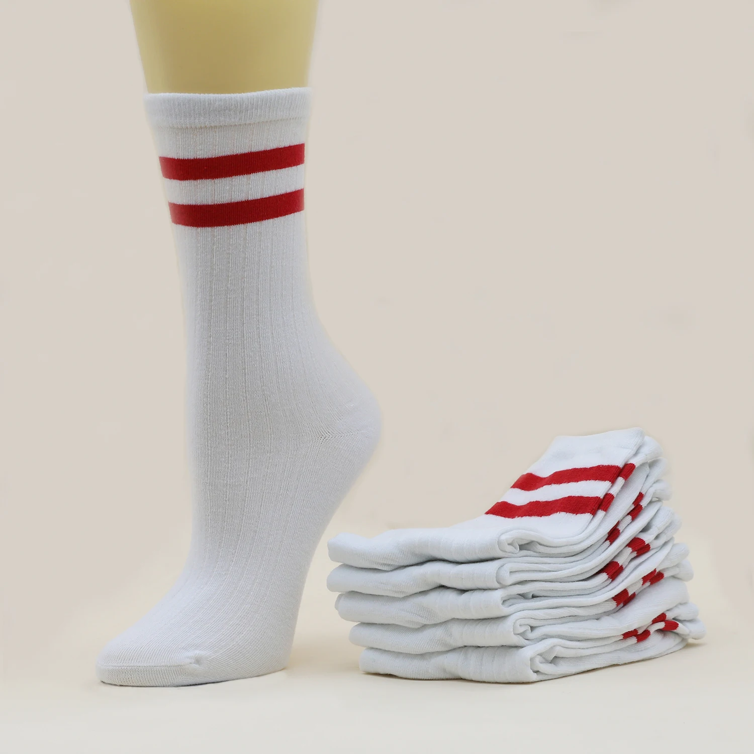 5 Paar Frauen Socken japanische Mode Herbst neue Neuheit Süßigkeiten Farbe Baumwolle Sport Crew Socken für Mädchen gestreifte Casual Socken Image