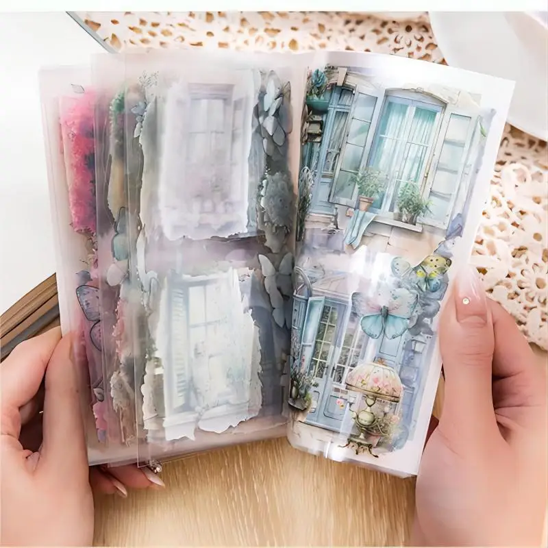 20 Stück Set Retro-Aufkleber, Heilige Buchserie, britisches Traumhandbuch, DIY, dekoratives Material, Sammelalbum – AliExpress 15 Image