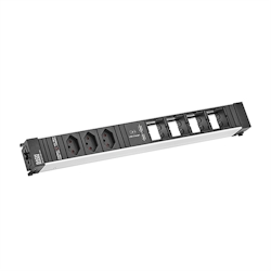 BACHMANN CONFERENCE 3xCH USB Chargr 4xCM, Strom GST18i3 Schweiz Image