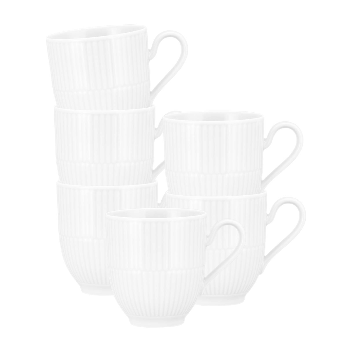 Seltmann Weiden Amina Henkelbecher 0,36 l 6er Set Weiß Image