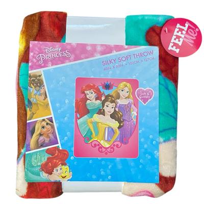 Disney Bedding | Disney Princesse - Throw Blanket - Size: 40” X 50” | Color: Pink/Purple | Size: 40” X 50”