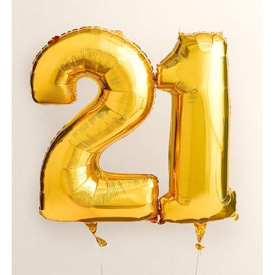 1-800-Flowers Gift Wrapping Delivery Number 21 Balloons