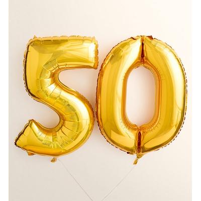 1-800-Flowers Gift Wrapping Delivery Number 50 Balloons