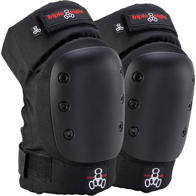 Triple Eight KP 22 Heavy-Duty Skateboarding Knee Pads - Black, Size Medium