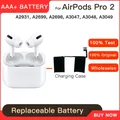 Batteria sostitutiva originale per Airpods pro 2 Custodia di ricarica MagSafe A2968 A2700 Lightning USB-C Batteria sostituibile + Strumenti gratuiti