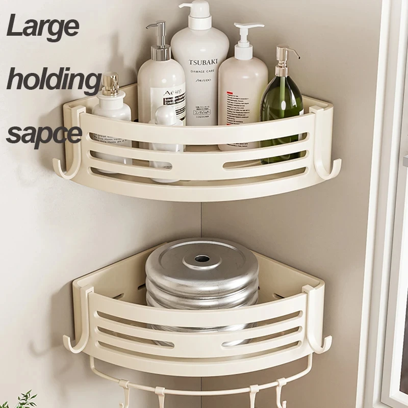 Badezimmer regal Badezimmer Eck regale Aluminium legierung erhöhen hängende Dusche Lager regal keine Bohrer Bad zubehör